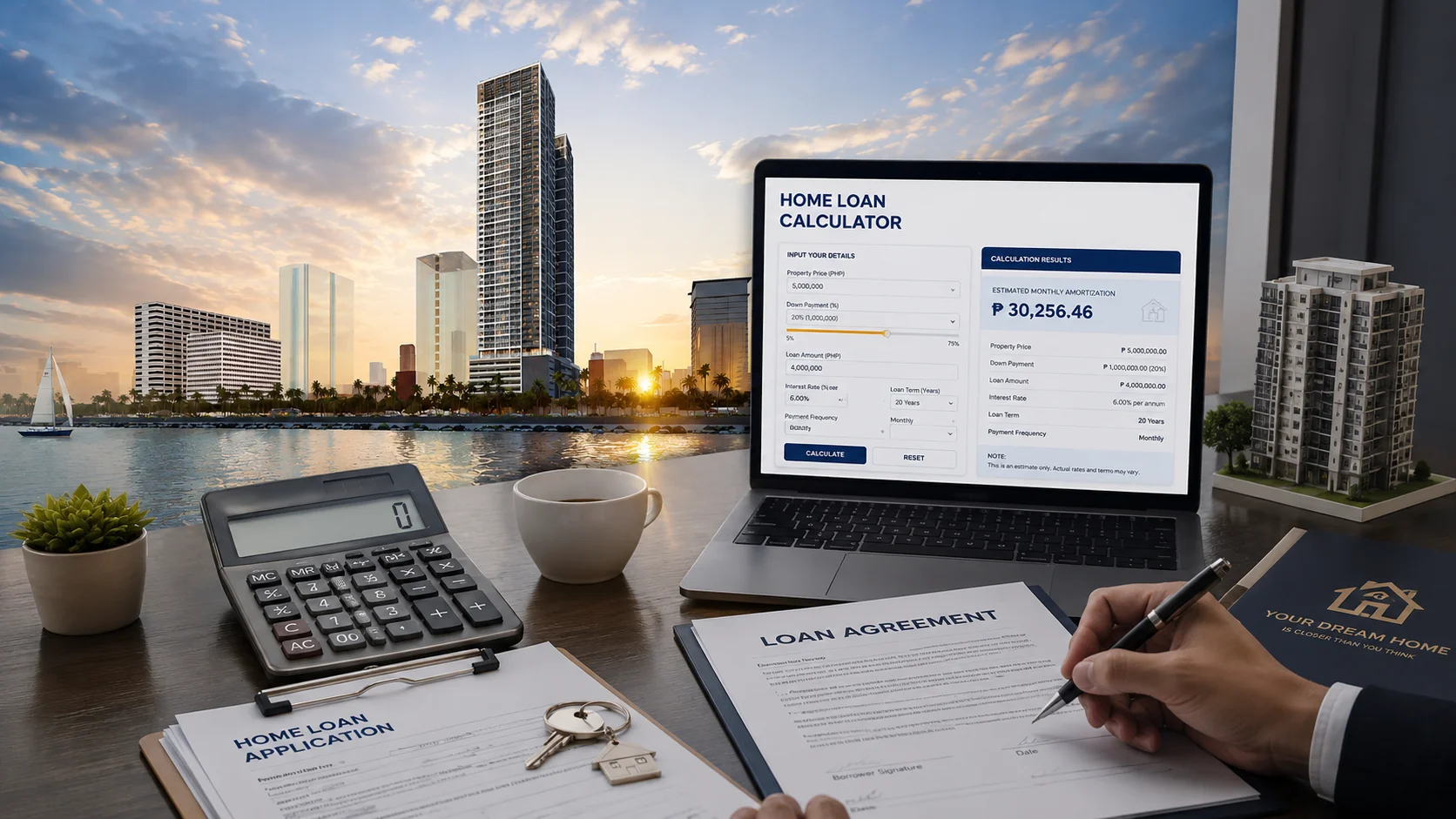 Home Loan Calculator Philippines for SMDC property financing