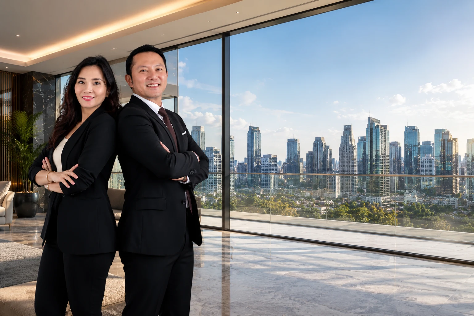 Welmo and Jhena Federis licensed real estate brokers