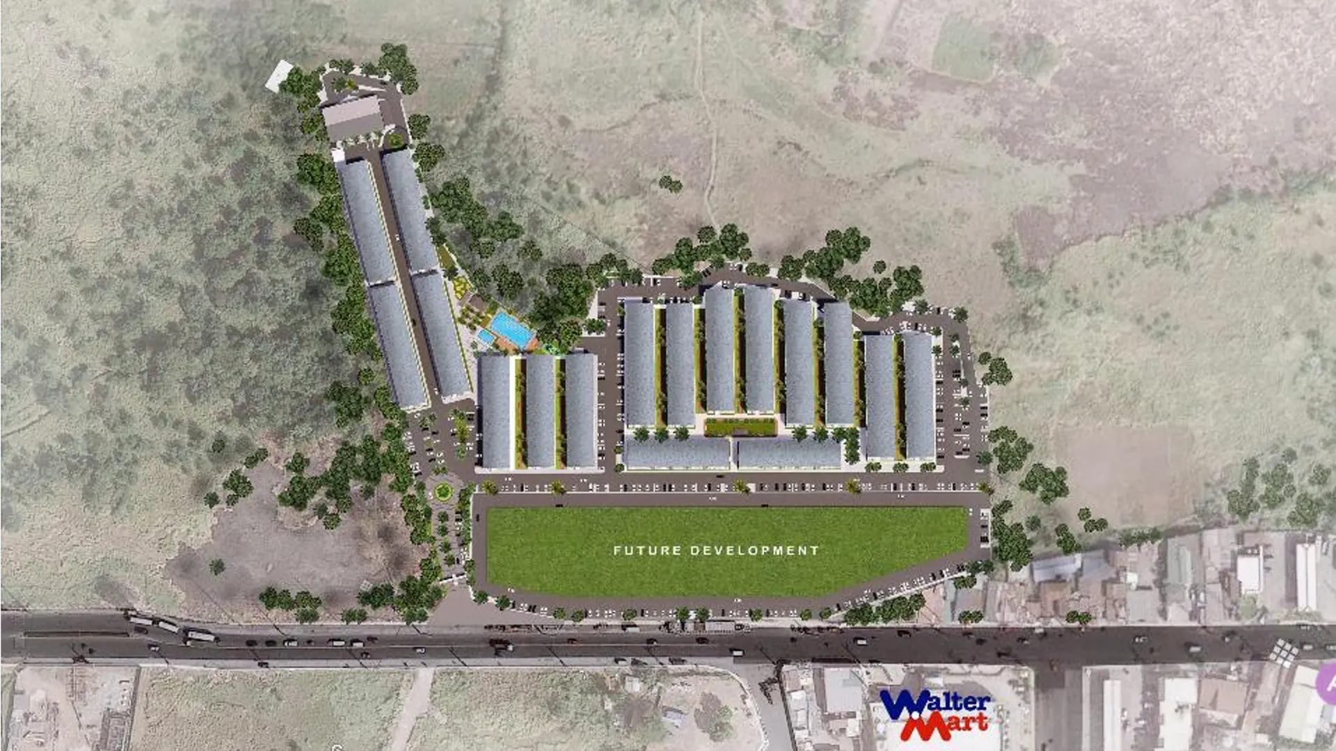Calm Residences site development plan in Santa Rosa Laguna