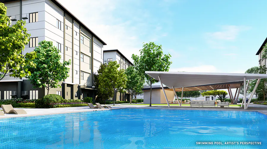 Glade Residences lap pool in Jaro Iloilo City