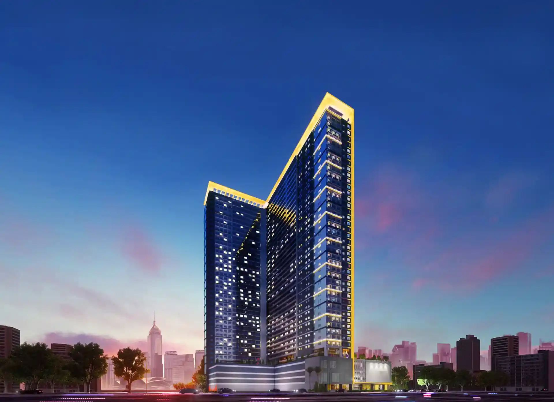 Glam Residences along EDSA Quezon City
