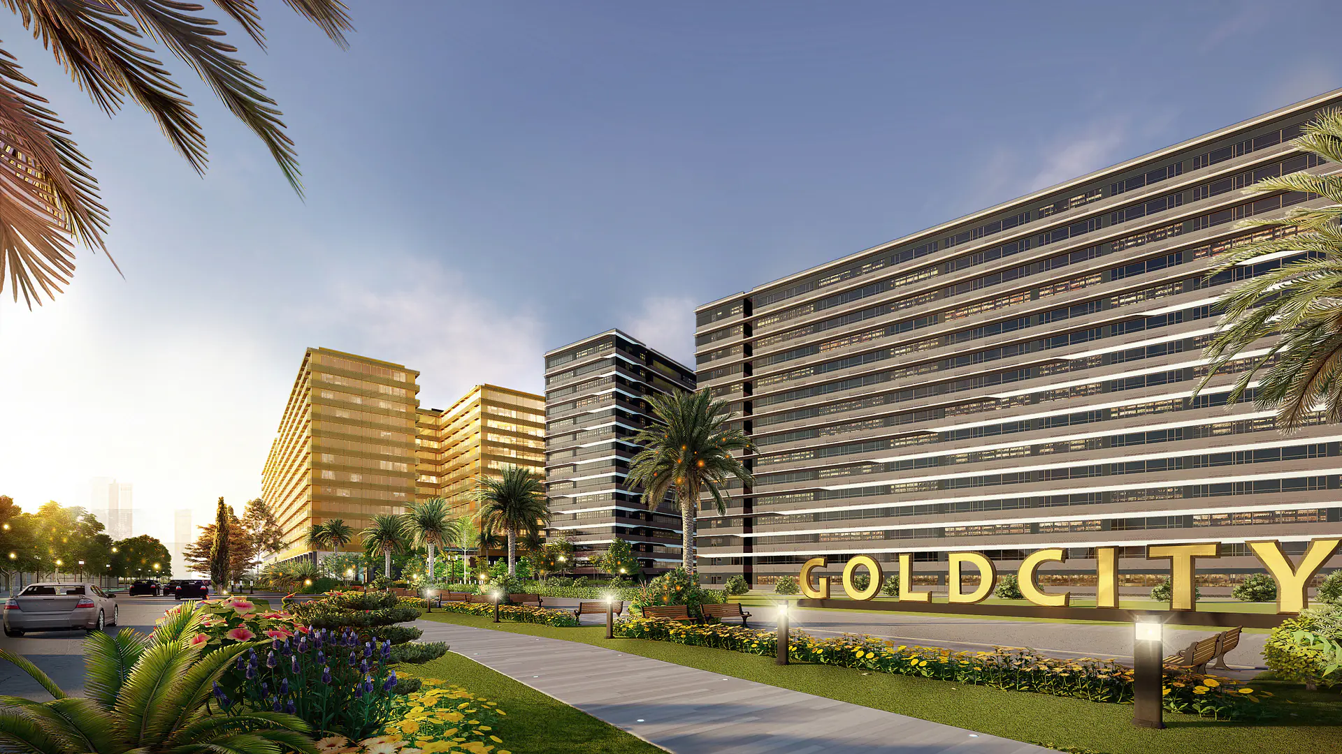 Gold Towers Residential-Offices near NAIA Terminal 1 in Parañaque City