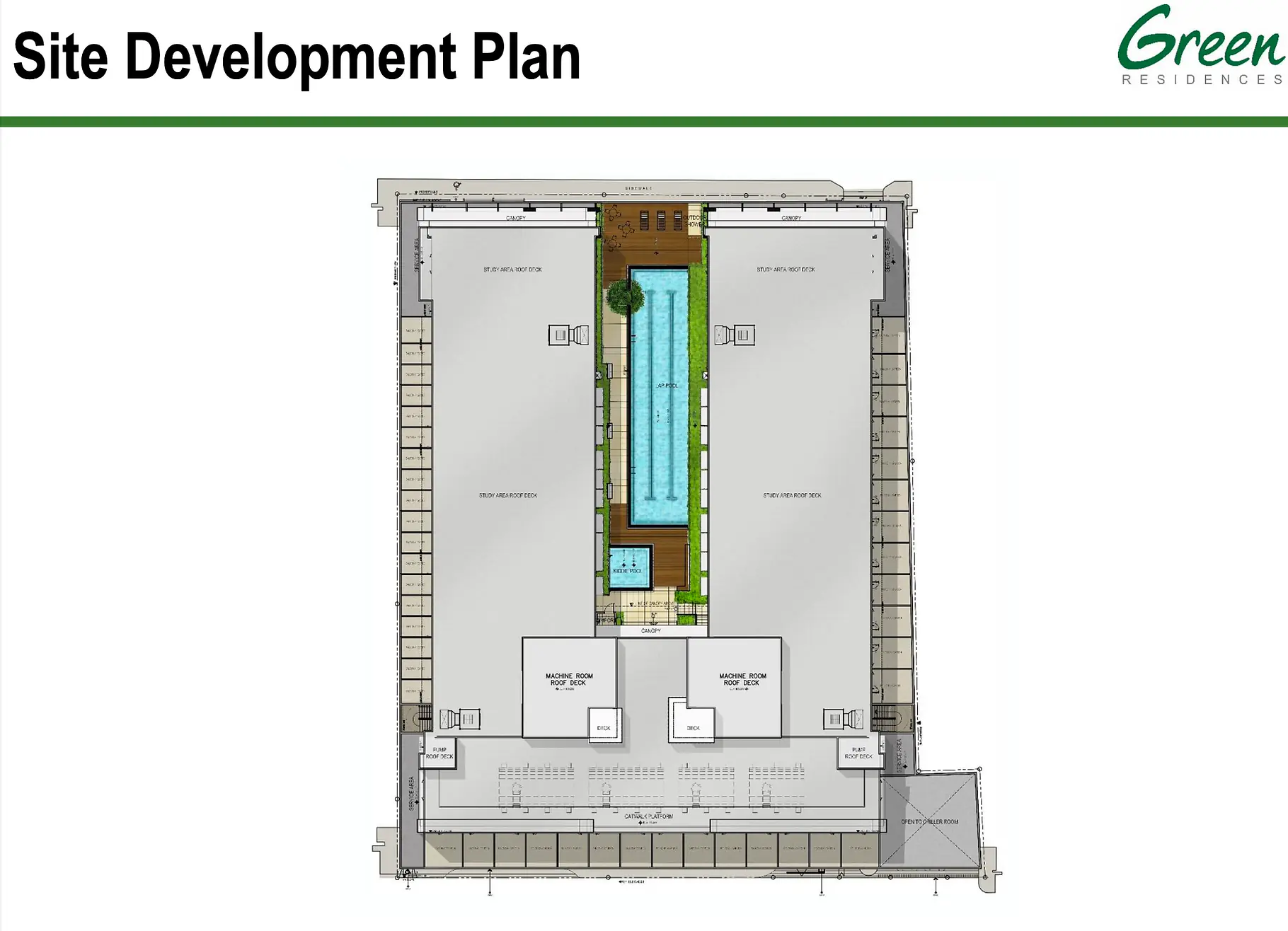 Green Residences site development plan along Taft Avenue Manila