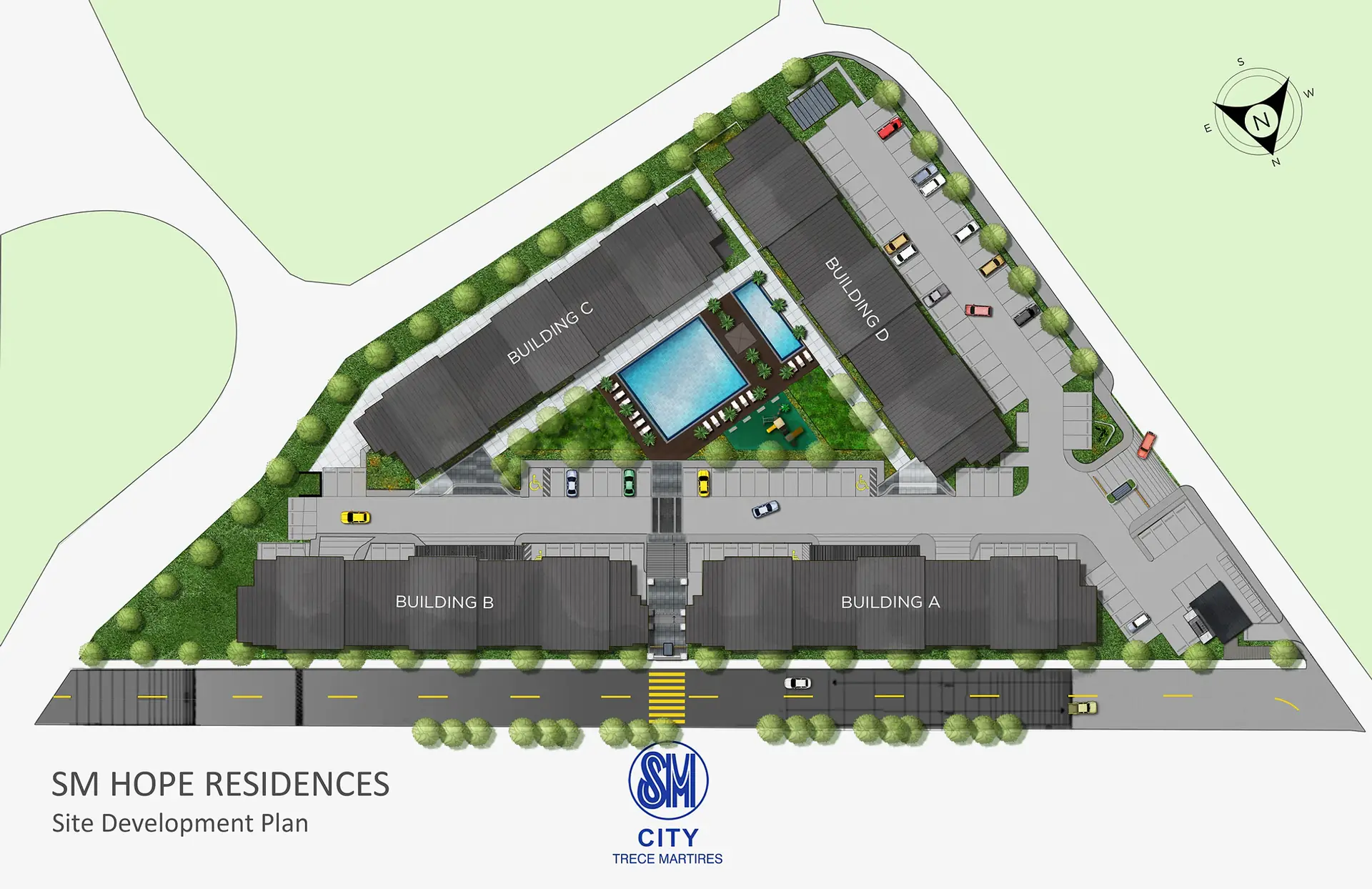Hope Residences site development plan in Trece Martires Cavite