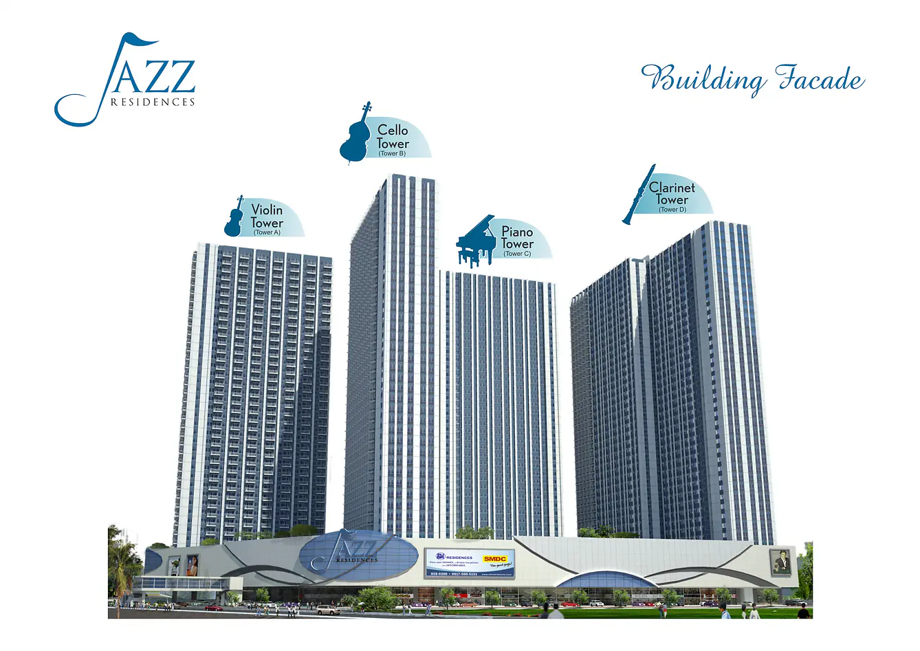 Jazz Residences project overview in Bel-Air Makati City