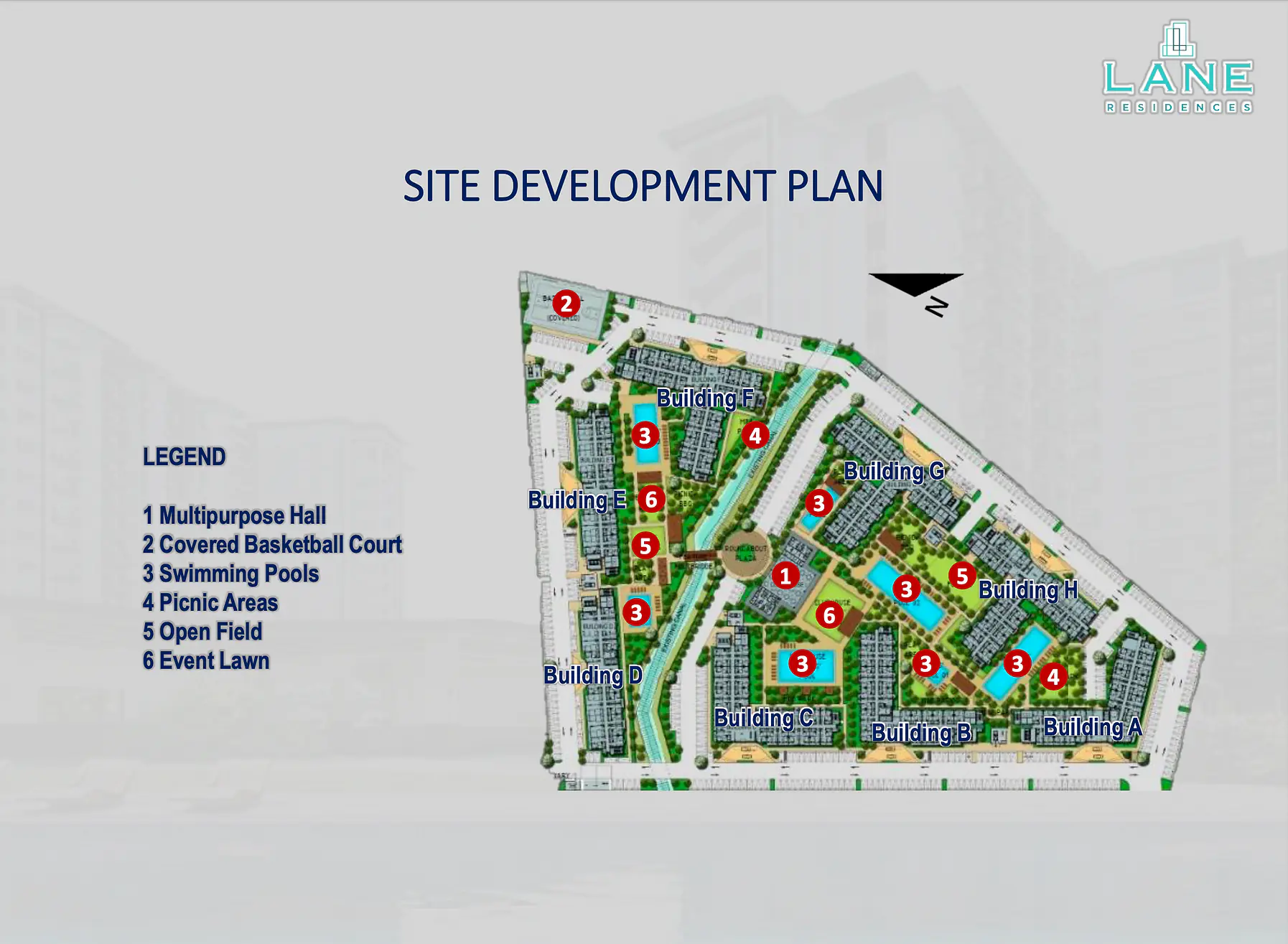 Lane Residences site development plan in Lanang Davao City