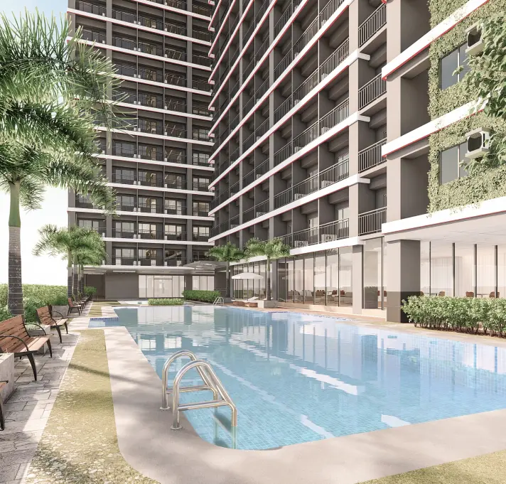Red Residences condominium along Chino Roces Makati City