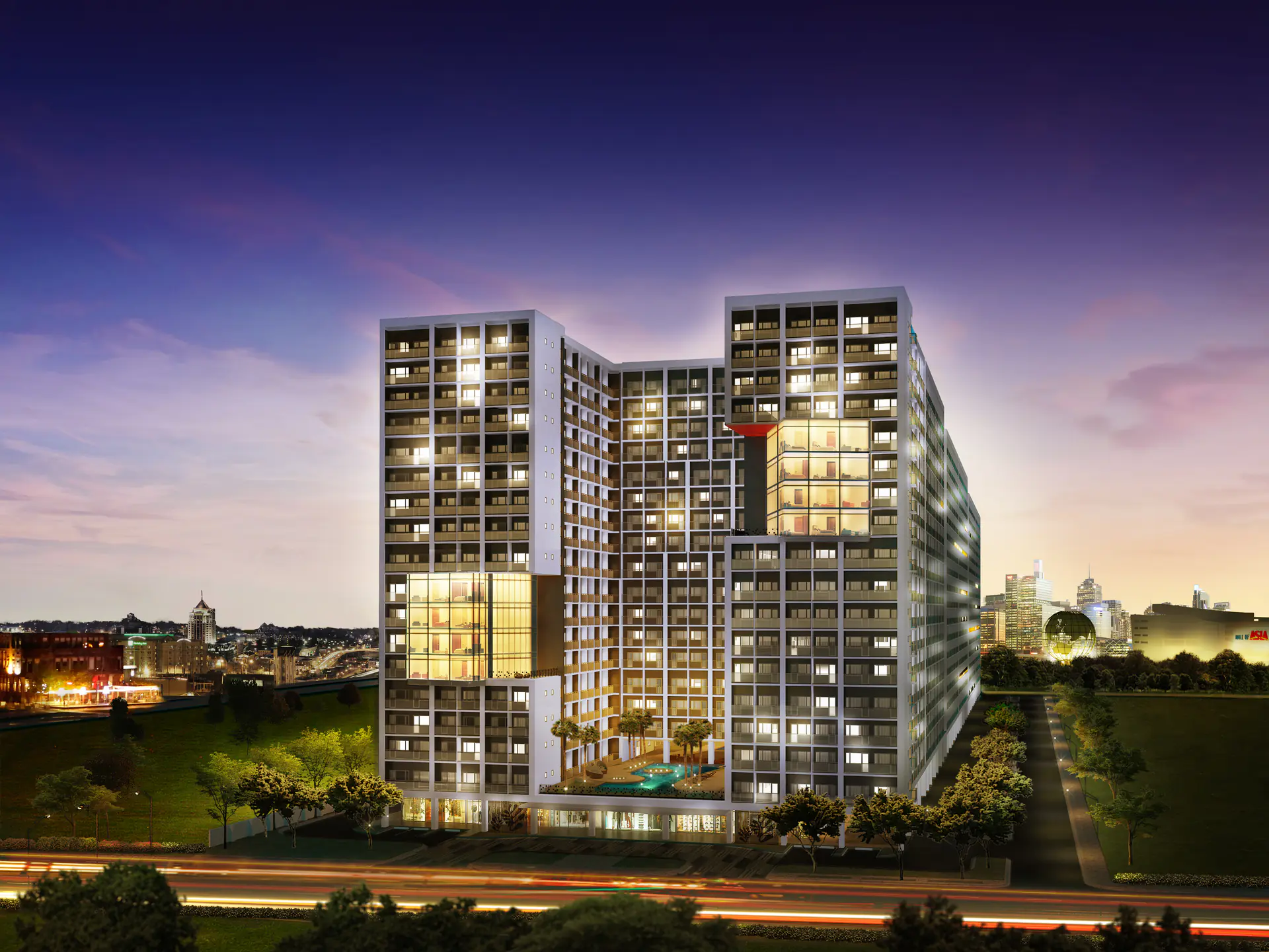 Shore 2 Residences project overview in Mall of Asia Complex Pasay City
