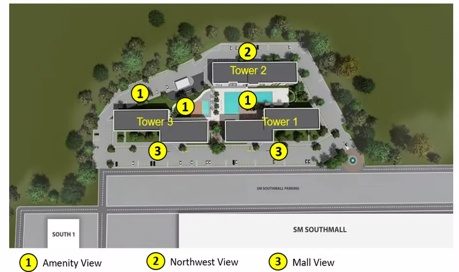 South 2 Residences site development plan in Las Piñas City
