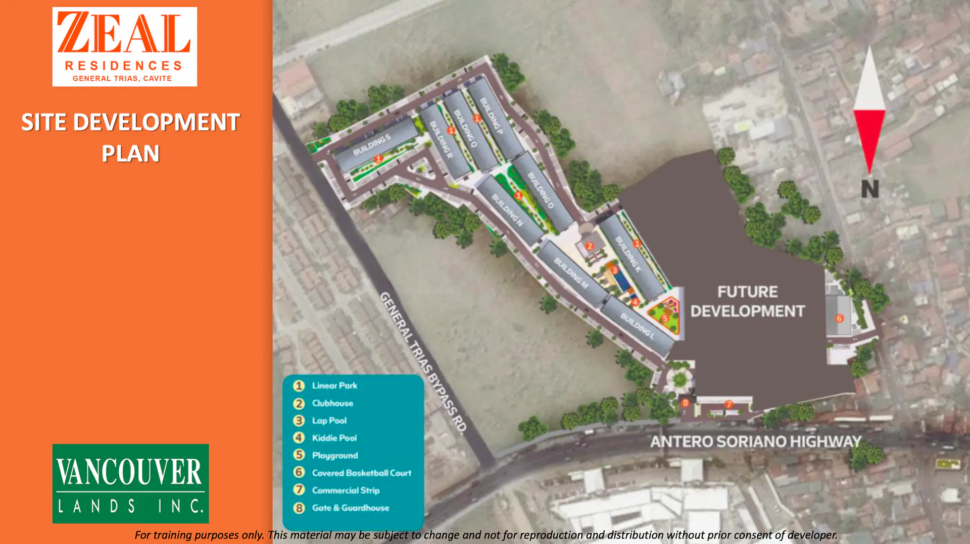 Zeal Residences site development plan in General Trias Cavite